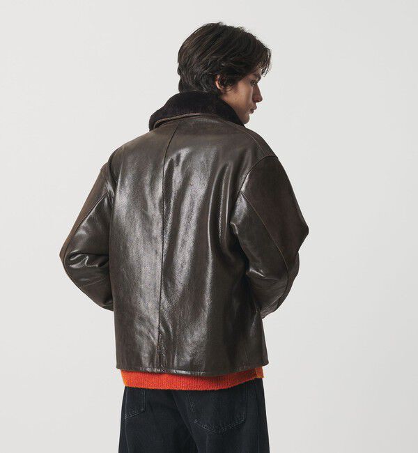 MONKEY TIME「ゴート ムートンカラー ジップ ジャケット」|その他|