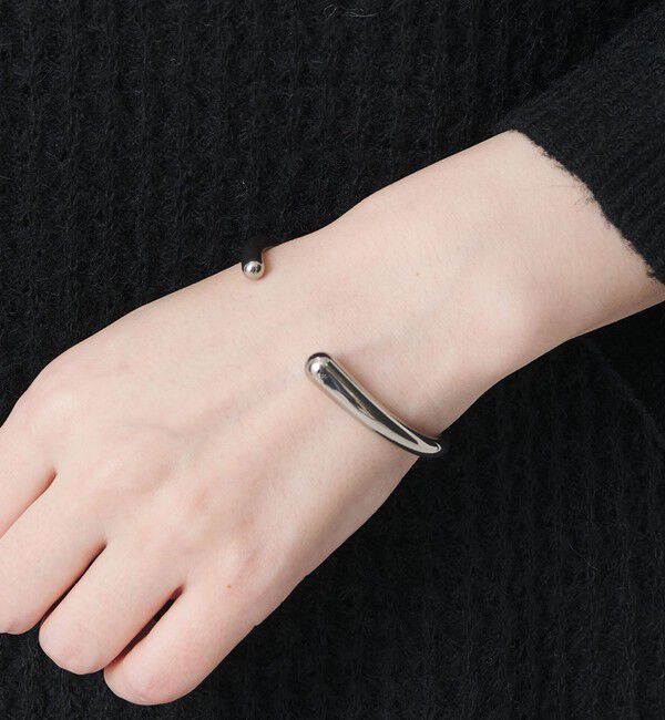 BEAUTY&YOUTH UNITED ARROWS「メタル ヘンケイライン バングル」|ブレスレット・バングル|SILVER