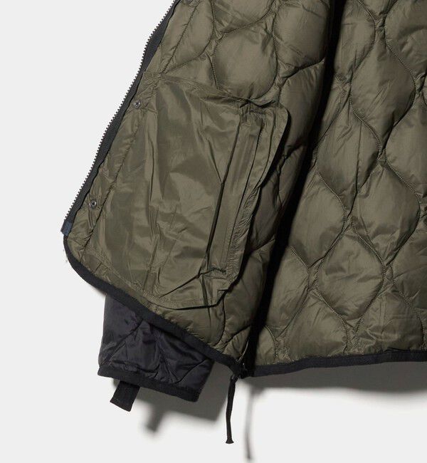 BEAUTY&YOUTH UNITED ARROWS「＜TAION＞ミリタリー M65 ライナー Wジップ ショート ダウンジャケット」|ダウン|