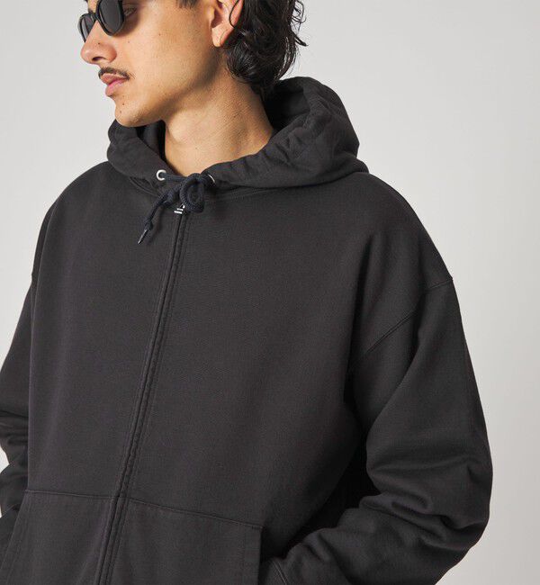 STEVEN ALAN「＜Steven Alan＞ ウラケ ジップ フーデイー」|パーカー|