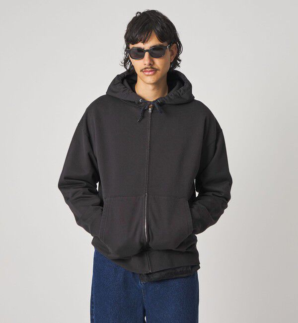 STEVEN ALAN「＜Steven Alan＞ ウラケ ジップ フーデイー」|パーカー|