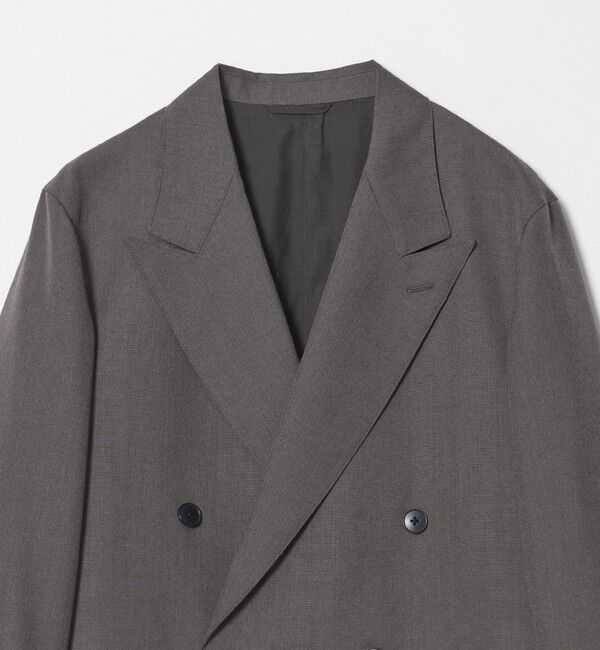 STEVEN ALAN「＜Steven Alan＞ ウール オックスフォード ダブルブレステッド 6B ジャケット」|テーラードジャケット|