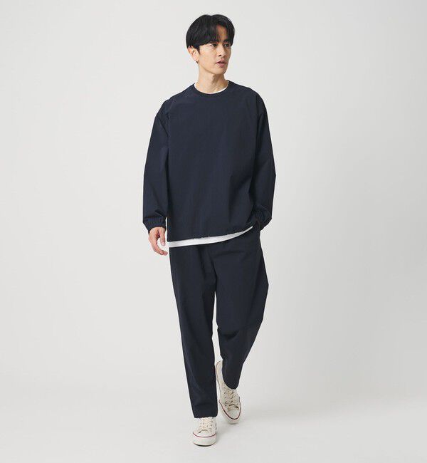 BEAUTY&YOUTH UNITED ARROWS「【WEB限定】360&deg;MASTER アジャスト クルーネック カットソー セットアップ対応 撥水 ストレッチ ウォッシ」|Tシャツ・カットソー|
