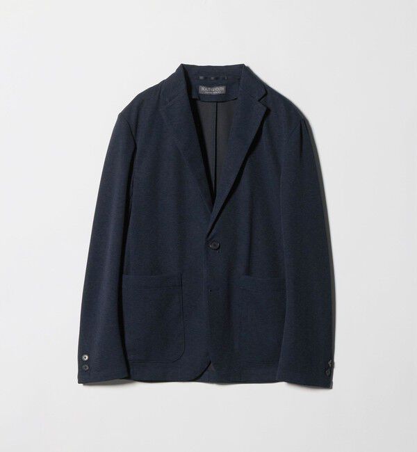 BEAUTY&YOUTH UNITED ARROWS「エアカノコ 2ボタン ジャケット ウォッシャブル」|テーラードジャケット|NAVY