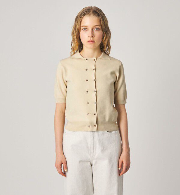 STEVEN ALAN「＜Steven Alan＞ハーフ スリーブ カーディガン」|カーディガン|