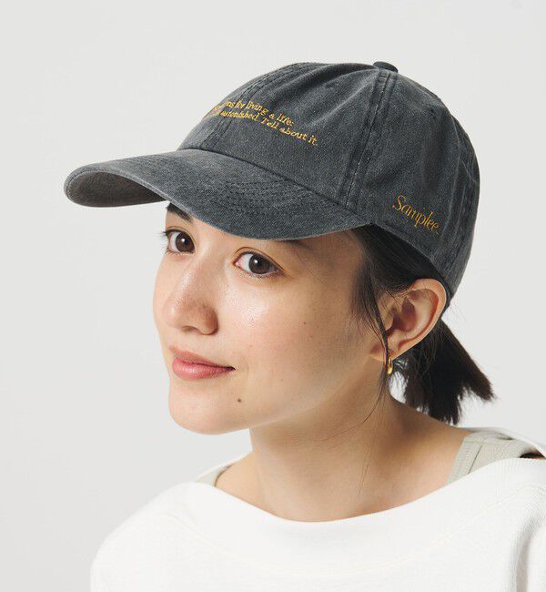 BEAUTY&YOUTH UNITED ARROWS「【別注】＜Samplee＞メッセージ キャップ」|キャップ・キャスケット|