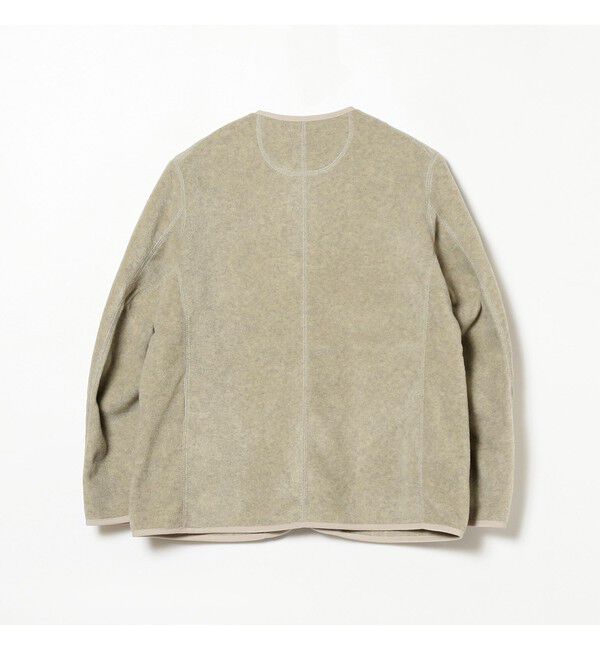 Ray BEAMS 「DANTON / FLEECE COLLARLESS JACKET」|ブルゾン・スタジャン|