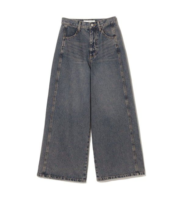 Ray BEAMS 「オーバーダイ デニム パンツ」|デニム|
