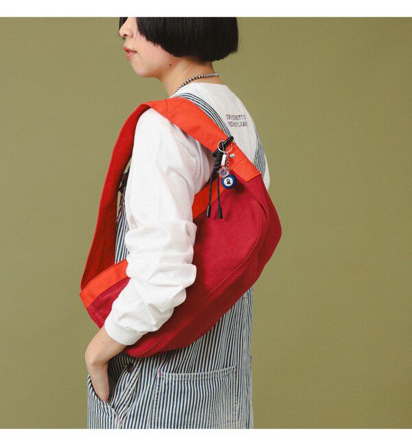 BEAMSBOY「ニュースペーパーバッグ ミニ」|その他|RED