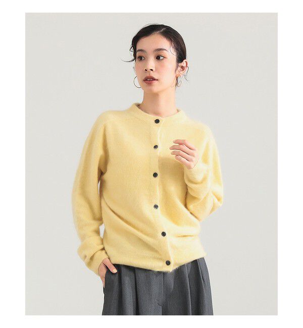 Demi-Luxe BEAMS 「ATON / カシミヤ クルーネック カーディガン」|ニット・セーター|