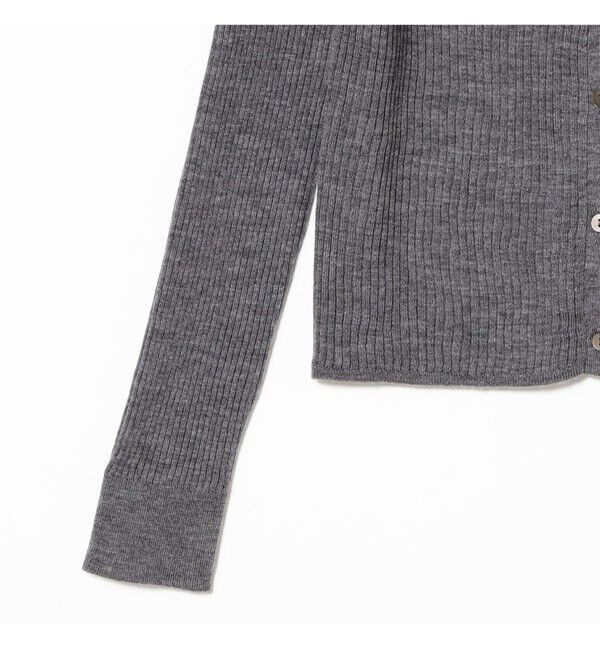 Ray BEAMS 「リブ ポロ カーディガン」|ニット・セーター|