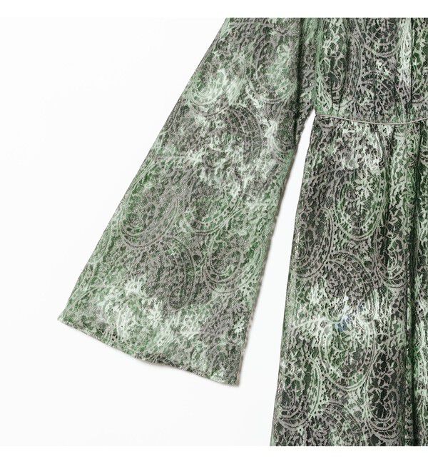 Ray BEAMS 「RBS / ペイズリー レース プリント ワンピース」|ワンピース|