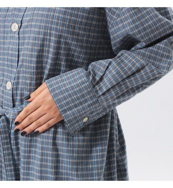 BEAMSBOY「ワーク チェック ワンピース」|ワンピース|