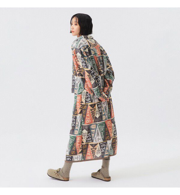 BEAMSBOY「ペナント プリント シャツ」|シャツ・ブラウス|