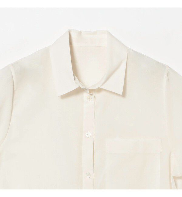 Demi-Luxe BEAMS 「ポリエステル ウール トロピカル シアー シャツ」|シャツ・ブラウス|