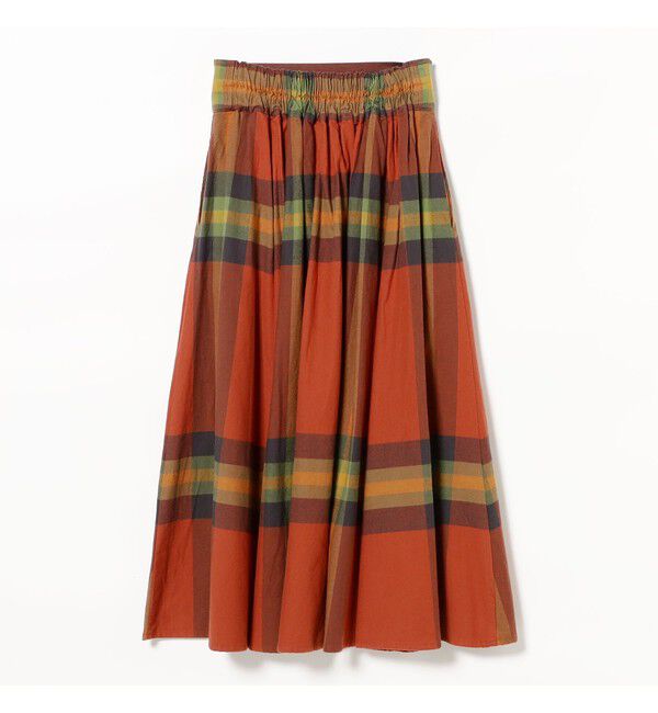 BEAMSBOY「ビッグ タータン スカート」|スカート|