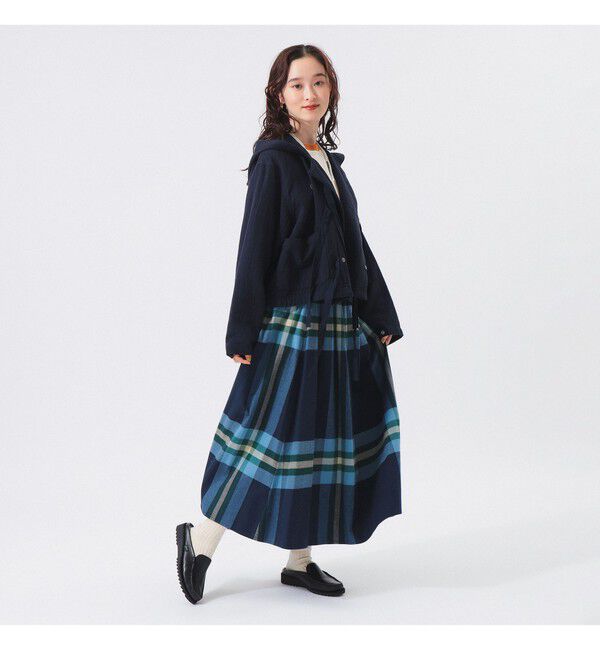 BEAMSBOY「ビッグ タータン スカート」|スカート|