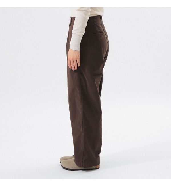 BEAMSBOY「ワイド チノ パンツ」|チノ|