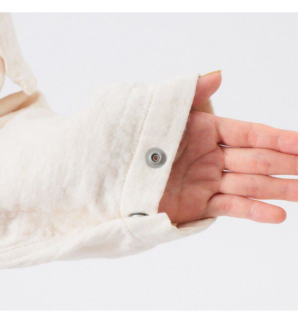 BEAMSBOY「コットン ミリタリー フード ジャケット」|ブルゾン・スタジャン|