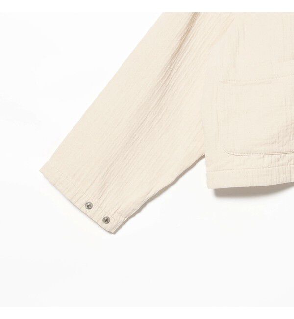 BEAMSBOY「コットン ミリタリー フード ジャケット」|ブルゾン・スタジャン|