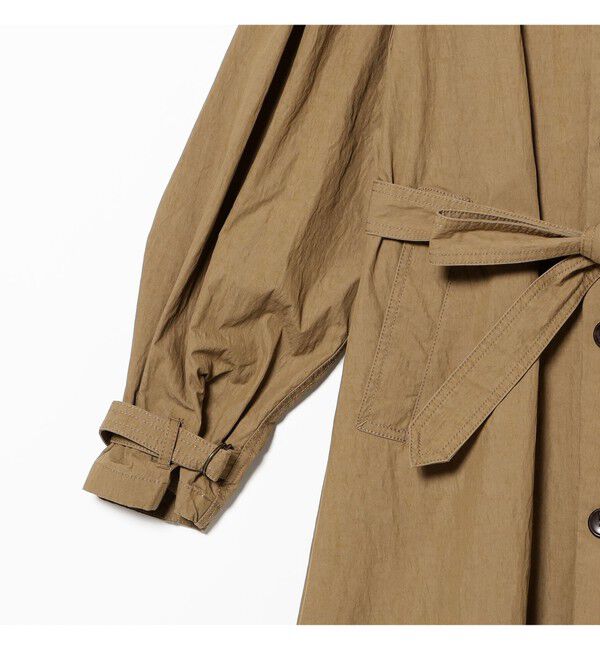 BEAMSBOY「コットン ナイロン ミリタリー ステンカラー コート」|ダッフルコート|