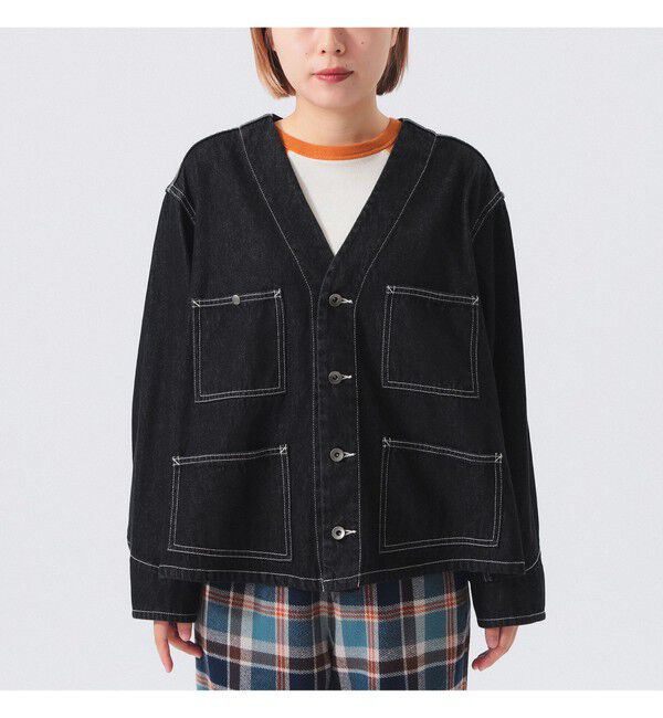 BEAMSBOY「デニム エンジニア ジャケット」|ブルゾン・スタジャン|