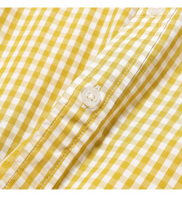 BEAMSBOY「100/2 ギンガムチェック ボタンダウン シャツ」|シャツ・ブラウス|