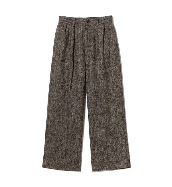 BEAMSBOY「ツイード ワイド スラックス」|スラックス|