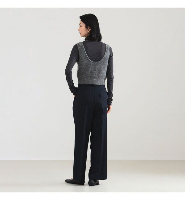 Demi-Luxe BEAMS 「モヘヤ ニット ベスト」|ニット・セーター|