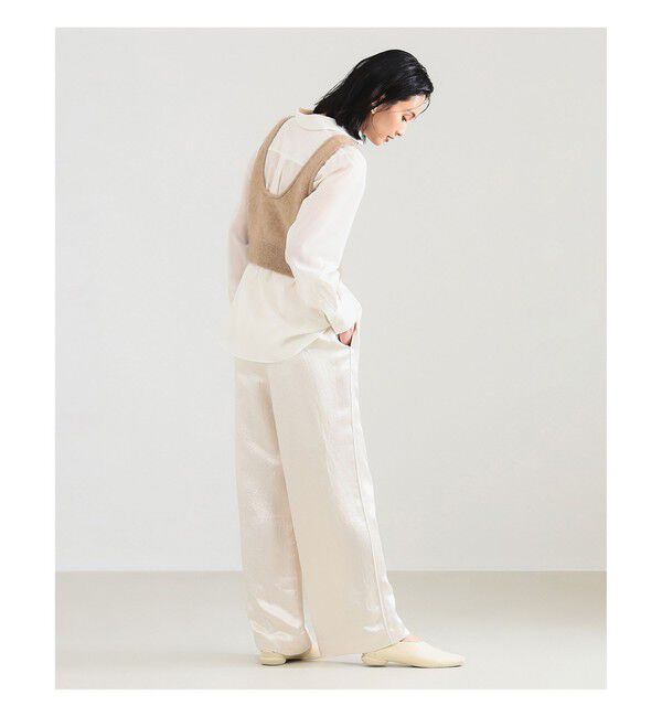 Demi-Luxe BEAMS 「モヘヤ ニット ベスト」|ニット・セーター|