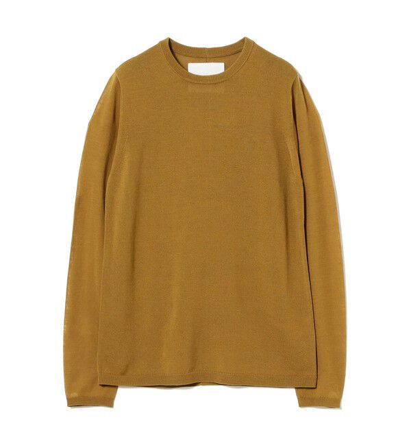 Demi-Luxe BEAMS 「AK+1 / シアースリーブ クルーネックニット」|ニット・セーター|