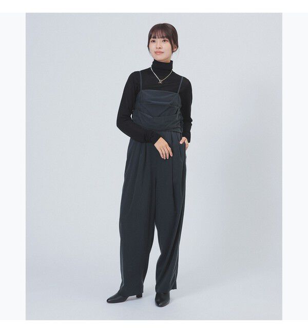 Demi-Luxe BEAMS 「キュプラ ドレープ オールインワン」|オールインワン|