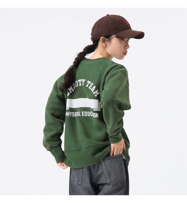 BEAMSBOY「【別注】Champion / バックプリント リバースウィーブ(R) クルー スウェット」|スウェット・ジャージ|