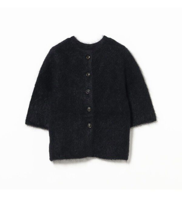 Demi-Luxe BEAMS 「モヘヤ ハーフスリーブ 2WAY プルオーバー」|ニット・セーター|