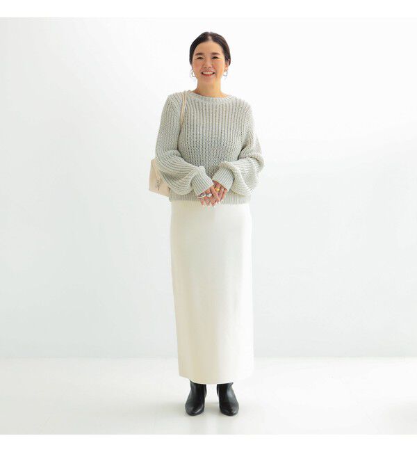 Demi-Luxe BEAMS 「畦編み ニット プルオーバー.M」|ニット・セーター|