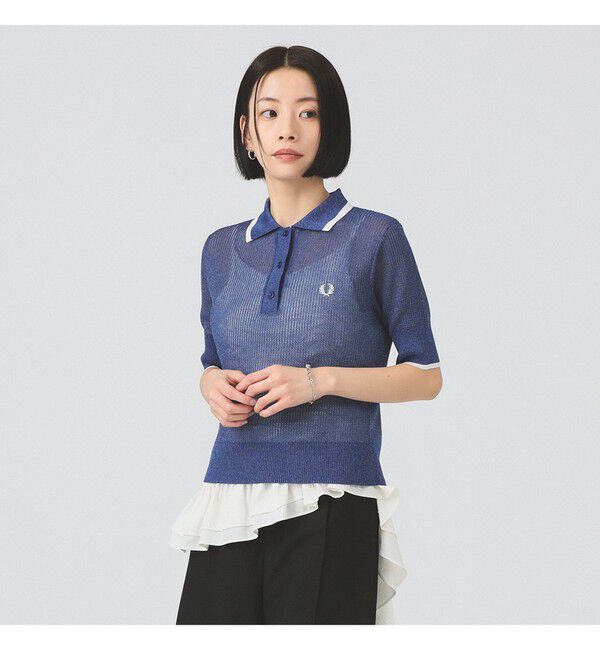 Ray BEAMS 「【別注】FRED PERRY / RIB KNITTED SHIRT」|ニット・セーター|SOHO_ECLIPS