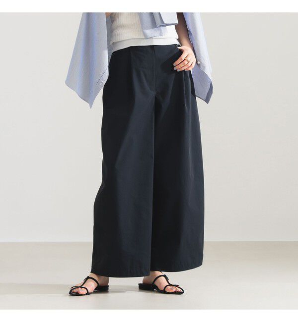 Demi-Luxe BEAMS 「コンフォート タック パンツ」|チノ|