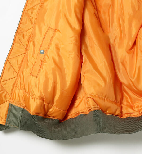 BEAMS「リラックスフィット THERMOLITE(R) MA-1 （撥水）」|ブルゾン・スタジャン|