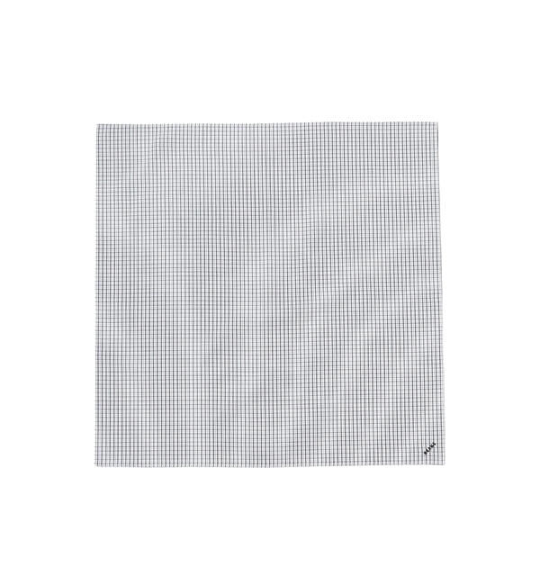 BEAMS「BEAMS / ポプリン ハンカチ」|ハンカチ|WHITE