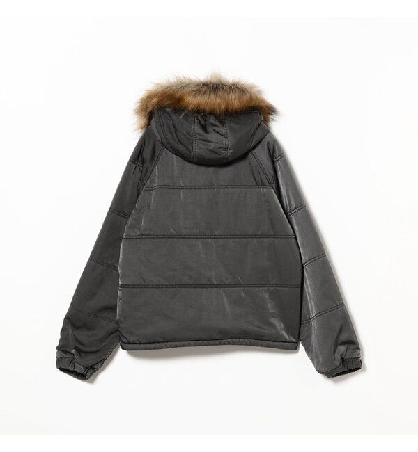 BEAMS「ガーメントダイ N-2B ジャケット」|ブルゾン・スタジャン|