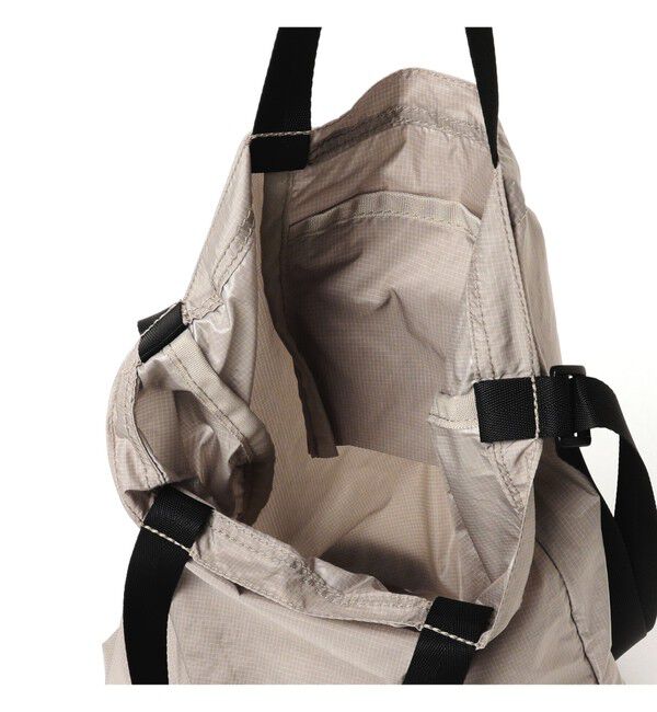 BEAMS「リップストップ ディープ トートバッグ M」|ポーチ|