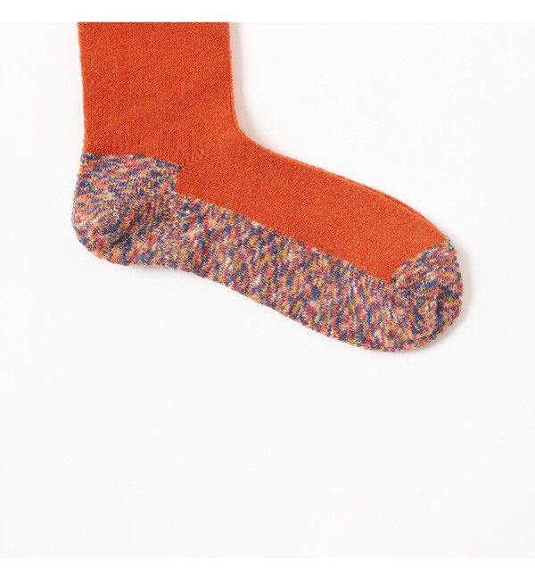BEAMS「【別注】COMFY HOUSE / Slub Line Crew Socks」|ソックス|
