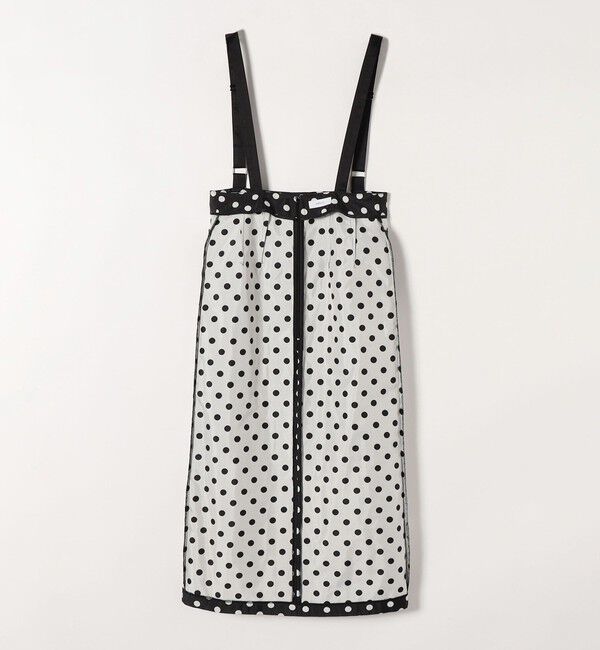 SHIPS any「SHIPS any: ドット ジャカード サスペンダー スカート」|スカート|