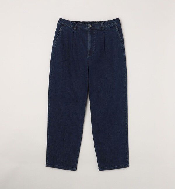 SHIPS any「SHIPS any: ベターコットン 1タック ストレッチ イージー バギー デニム パンツ◇」|デニム|