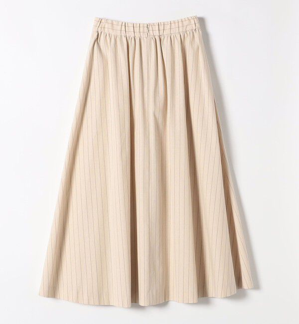 SHIPS any「SHIPS any:〈洗濯機可能〉リネン ミックス ギャザー ロング スカート」|スカート|