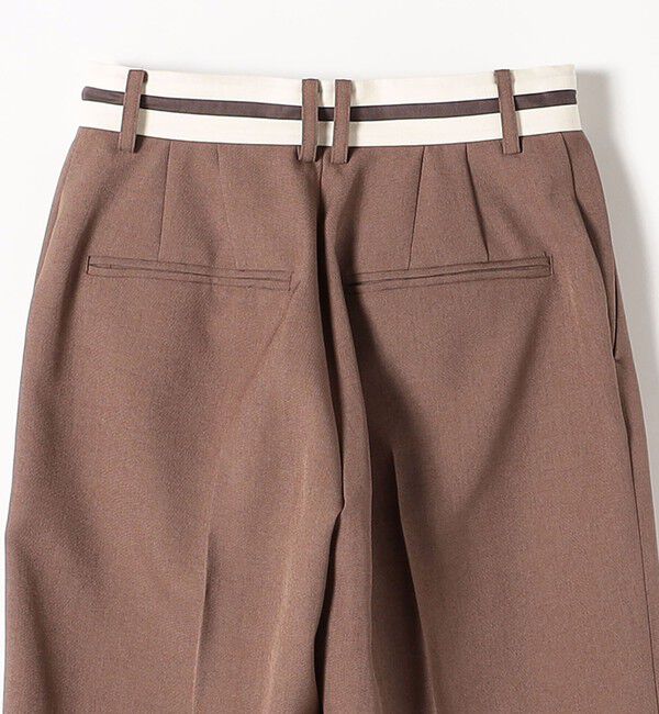 SHIPS any「SHIPS any:〈洗濯機可能〉オックス ウエスト ライン パンツ」|その他|