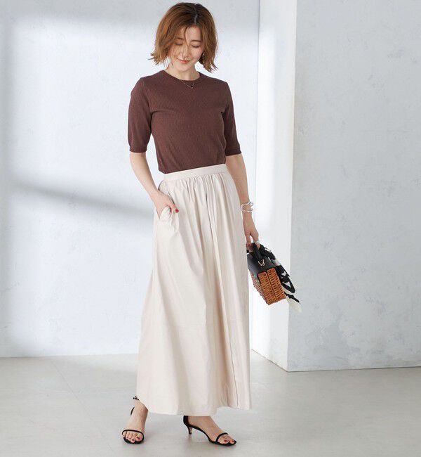 SHIPS for women「〈手洗い可能〉ギャザー スカート」|スカート|