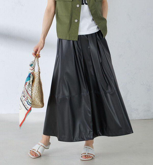 SHIPS for women「〈手洗い可能〉ギャザー スカート」|スカート|