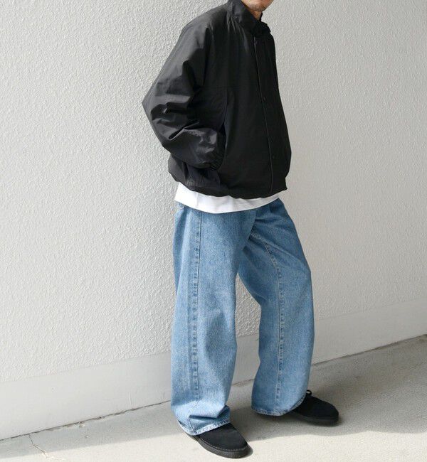 SHIPS any「【SHIPS any別注】HINSON: 2トーン スピンドル ショート モンスター ブルゾン◇」|ブルゾン・スタジャン|