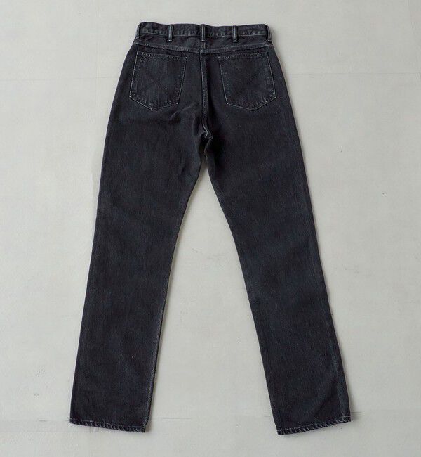 SHIPS for women「SHIPS NINE CASE:ナロー デニム（ブラック）」|デニム|